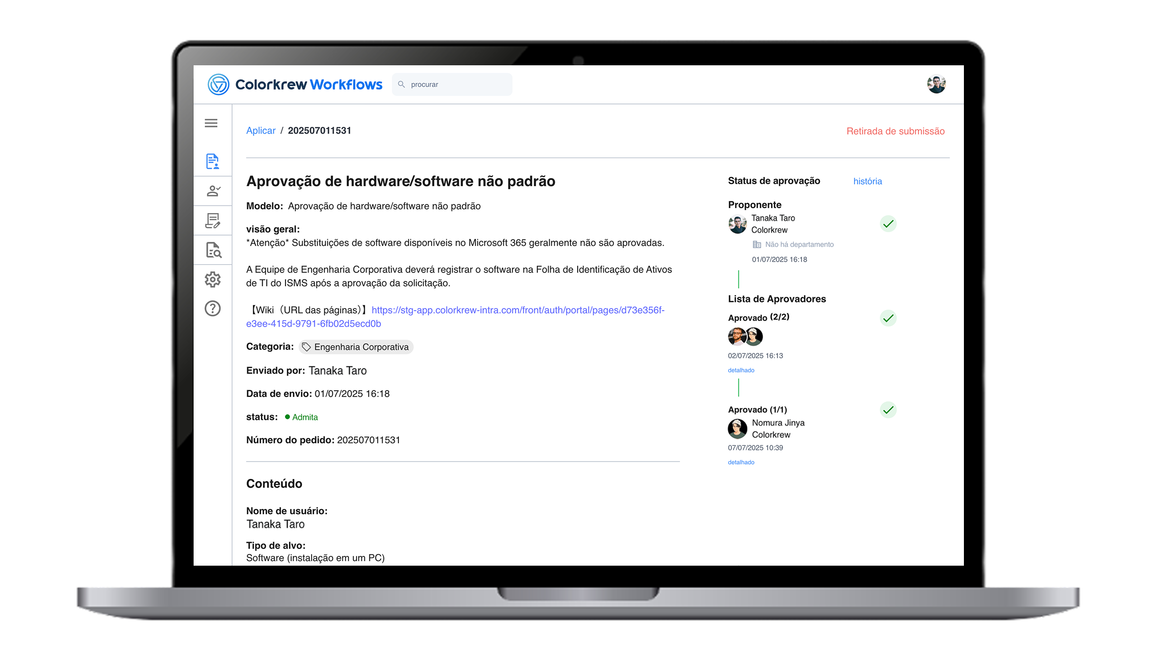 Colorkrew Workflows